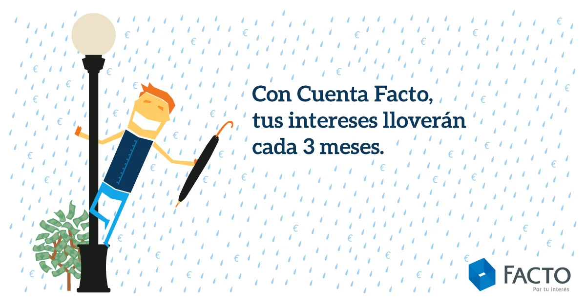 CUENTA FACTO: HASTA 1.96% TAE DE RENTABILIDAD