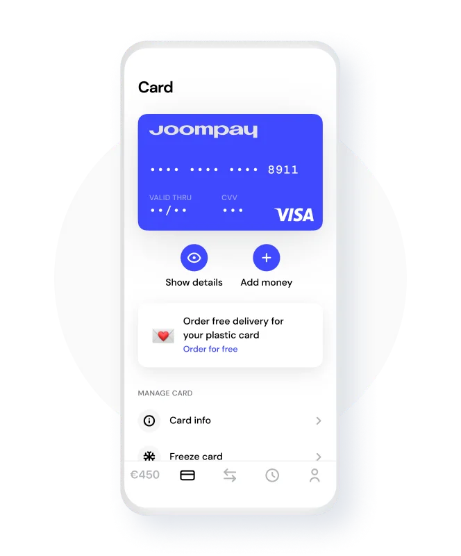 JOOMPAY: CUENTA EN LUXEMBURGO