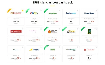 LETYSHOPS CASHBACK: GANA 5€ AL REGISTRARTE