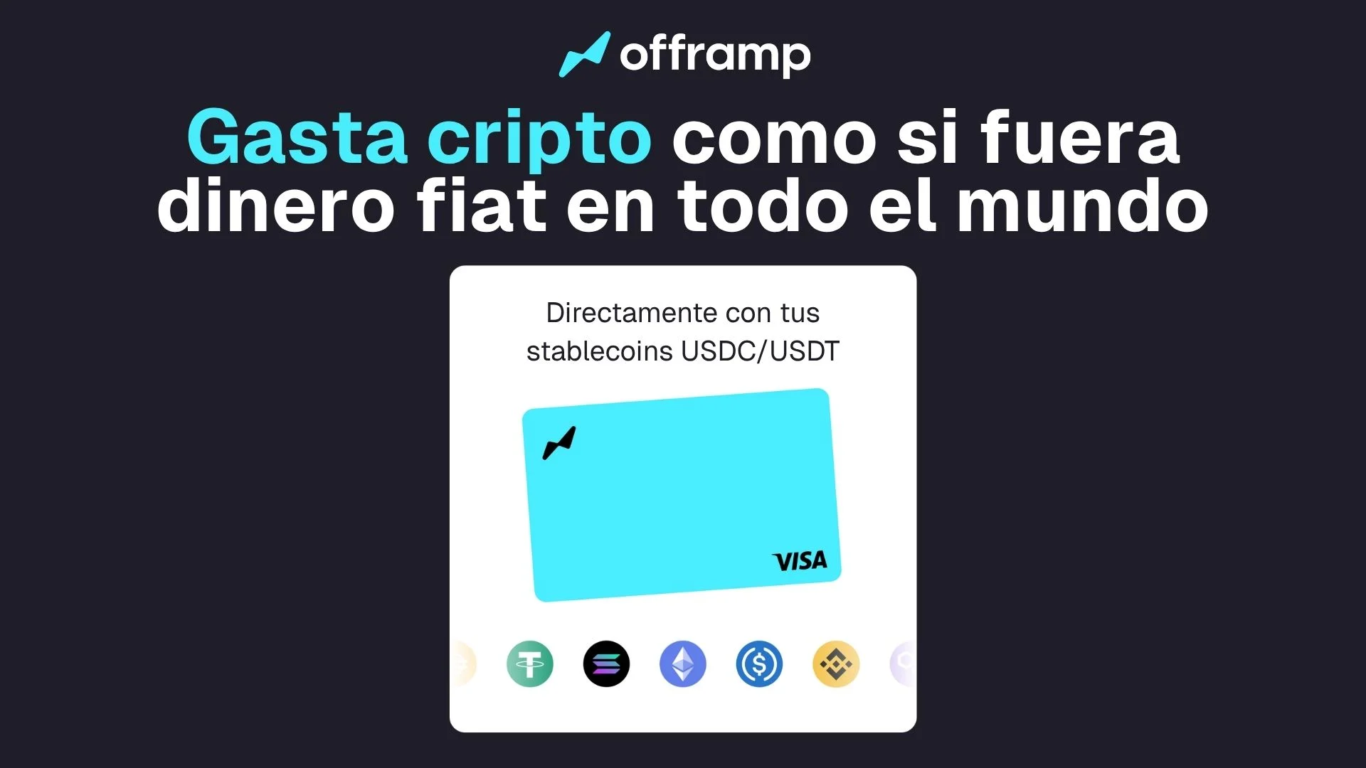 OFFRAMP: GANA UNA RECOMPENSA ALEATORIA DE HASTA 20$