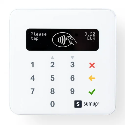 SUMUP, TPV SIN CUOTAS MENSUALES (HASTA 50€ DE DESCUENTO)